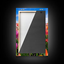 Load image into Gallery viewer, Tulip Print, Flower Wall Art, Vibrant Wall Art, Canvas Print, Wall Art, Vertical Art, Dining Room Prints, New Homeowner Gift, Ranch Decor
