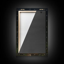 Carregar imagem no visualizador da galeria, Ghost Holding an Umbrella In The Rain, Vintage Halloween Canvas Print, Framed Canvas, Halloween Wall Art, Dark Academia, Spooky Haunted
