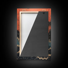 Cargar imagen en el visor de la galería, Japanese Ukiyo-e Ink Block Canvas Prints, Triptych Art, 3 Panel Wall Art, 3 Piece Set, Framed Canvas Art, Wall Decor, Above Couch Art
