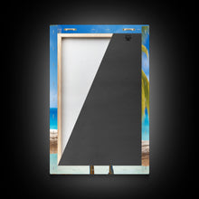 Cargar imagen en el visor de la galería, Parrot Wall Art, Tropical Wall Art, Beach Art Print, Seascape Print, Canvas Print, Wall Art, 3 Piece Wall Art, Apartment Wall Decor
