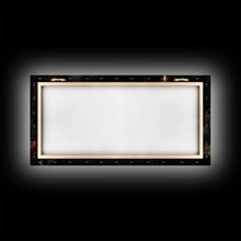 Load image into Gallery viewer, The Witch's Familiar, Black Cat Art, Witch Print, Framed Canvas or Poster, Victorian Oil Painting, Dark Academia, Witchcraft Decor
