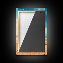 Load image into Gallery viewer, Surf Board Art, Framed Canvas Print, Surf Decor, Surf Art, Surfboard Wall Art, Surf Wall Art, Surf Poster, Surf Board Decor, Beach House Art
