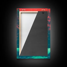 Cargar imagen en el visor de la galería, Cocktail Wall Print, Palm Tree Wall Art, Tropical Wall Art, Beach Wall Art, Canvas Print, Wall Hanging, Portrait Art, Bar Decor, RV Wall Art
