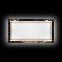 Cargar imagen en el visor de la galería, Christmas / New Years Fireworks - Framed Canvas Print - Christmas Wall Art - Christmas Oil Painting - Holiday Decor - Seasonal Art
