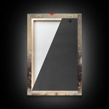 Carregar imagem no visualizador da galeria, Cute White Kitten In A Christmas Hat, Farmhouse Christmas, Farmhouse Decor, Framed Canvas Print Seasonal Wall Art Winter Decor Christmas Art
