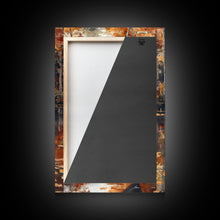 Carregar imagem no visualizador da galeria, Canoe on the Lake, Lake House Decor, Framed Wall Art Canvas Print, Fall Decor, Seasonal Decor, Holiday Decor Gift
