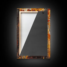 Load image into Gallery viewer, Cowboy in Autumn Forest Framed Canvas Print - Rustic Fall Wall Art Perfect Gift Idea 2024 Country Decor - Moody Landscape Art
