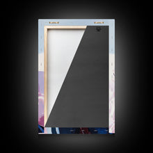 Load image into Gallery viewer, Cowboy with Mug in Snow Framed Canvas Print - Winter Country Scene Art Best 2024 Christmas Wall Decor Gift Idea
