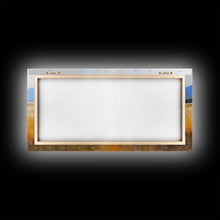 Load image into Gallery viewer, Cowboys Framed Canvas Print Western Country Horse Ride Scenic Art Large Landscape Wall Decor Ideal Holiday and Ranch Home Gift
