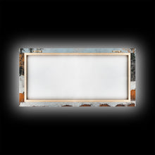 Load image into Gallery viewer, Cowboy Sipping Coffee Autumn Decor Framed Canvas Print Perfect Above Sofa Wall Art Western Home Decor Moody Fall Artwork Rustic
