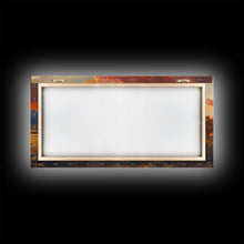 Carregar imagem no visualizador da galeria, Fall Sunset Framed Canvas Print Scenic Ranch Landscape Art Autumn Wall Decor Ideal Holiday Home Decor and Gift for Farmhouse Style
