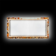 Carregar imagem no visualizador da galeria, Cute Cowboy and Cowgirl In a Pumpkin Patch, Framed Canvas Print, 1950s Style Wall Art, Nursery Decor
