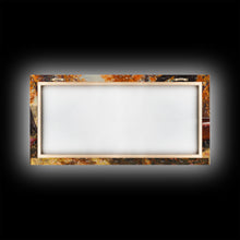 Carregar imagem no visualizador da galeria, Fall Picnic Afternoon Framed Canvas Print, Rustic Farmhouse Decor, Autumn Country Landscape Art, Modern Farmhouse Wall Art, Seasonal Gift
