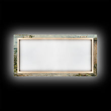 Load image into Gallery viewer, Christmas Tree Beside Rustic Beach House Coastal Holiday Scene Framed Canvas Print, Beach Christmas Wall Art And Decor
