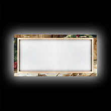 Cargar imagen en el visor de la galería, Christmas Cowboy Boots By Tree Framed Canvas Print Tall Art Rustic Western Christmas Decor Farmhouse Holiday Wall Art Cowboy Holiday Gift
