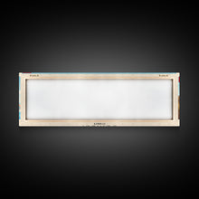 Load image into Gallery viewer, Denizli Turkey Wall Art, Panoramic Travel Poster, Panoramic Framed Canvas Print, City Wall Art, Wall Hanging Home Decor, Travel Art
