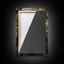 Load image into Gallery viewer, Dark Gothic Fairy with Butterfly Wings| Halloween Wall Art | Spooky Home Decor | Creepy Gothic Fairy Painting | Framed Canvas Print
