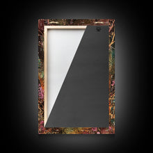 Load image into Gallery viewer, Spooky Graveyard Framed Canvas Print, Halloween Wall Art, Haunted Cemetery, Gothic Vibes, Spooky Decor, Haunted Scene, Halloween Decoration
