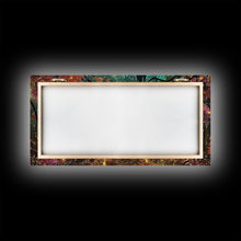 Load image into Gallery viewer, Haunted House In The Woods, Framed Canvas Print, Spooky Wall Art, Spooky Season, Halloween Products, Halloween Unique Gift
