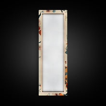 Load image into Gallery viewer, Skinny Art of Persimmon Branch with Delicate White Flowers – Japanese-Inspired Framed Canvas Print
