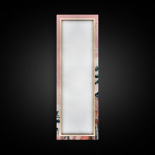 Carregar imagem no visualizador da galeria, Ethereal Reeds In Windy Meadow Blush Tones Skinny Art Tall Art Framed Canvas Print Japanese Style Art Ukiyo-e Art Wood Block Print Nature
