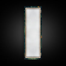 Load image into Gallery viewer, Enchanting Fireflies Illuminating Nighttime Forest Scene Under Full Moon Tall Framed Canvas Print Adding Magical Touch
