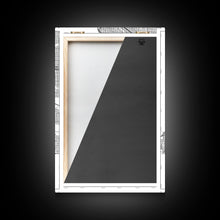 Cargar imagen en el visor de la galería, Chicago Street Map, Illinois Map, City Map Art, Modern Art, Wall Art, Canvas Print, Canvas Wall Art, Travel Wall Décor, Unique Wall Art
