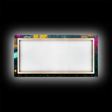 Load image into Gallery viewer, End Of Line, Cyberpunk Subway Art, Dystopian Cyber Punk City, Canvas Print, Bladerunner vibes art, cool wall art, night city
