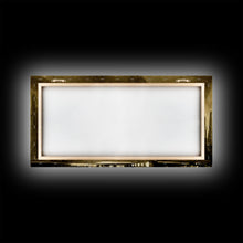 Load image into Gallery viewer, Dystopian Metropolis Art Deco Canvas Print, City Skyline, Fantasy Art, Art Deco Living Room Art, ready to hang wall art
