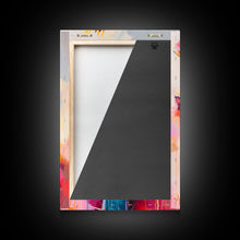 Cargar imagen en el visor de la galería, Flowering Cactus Framed Canvas Print - Desert Plant Wall Art, Living Room Decor, Modern Artwork, Unique Succulent Art for Bedroom and Office
