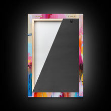 Load image into Gallery viewer, Dynamic Cowboy with Gun - Framed Canvas Print, Action-Packed Western Art, Bold Cowboy Wall Art for Living Room Decor
