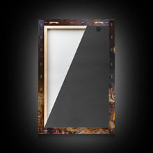 Cargar imagen en el visor de la galería, Classic Cowboy Hat and Boots Art - Framed Canvas Print, Rustic Bedroom Decor, Cowboy Themed Wall Art for Home, Western Artwork
