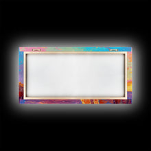 Load image into Gallery viewer, Cowboy Watching Sunset Over Canyon, Farmhouse Style Framed Canvas Print for Living Room Wall Art, Vibrant Home Decor, Western Landscape
