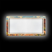 Load image into Gallery viewer, Cowboy Riding through Canyon, Framed Canvas Print for Rustic Living Room Decor, Western Art for Home and Bedroom Decoration
