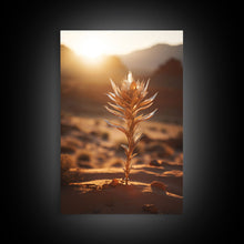 Load image into Gallery viewer, 3 Piece Triptych Framed Canvas Wall Art Set of 3 Cactus Desert Landscape Arizona Road Photography Prints Minimalist Modern Art Western Decor
