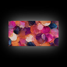 Cargar imagen en el visor de la galería, Colorful Print, Vibrant Abstract Wall Art, Panoramic Art, Wall Art, Canvas Art, Landscape Art, Living Room Prints, Retirement Gifts, Prints
