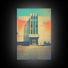 Carregar imagem no visualizador da galeria, Architecture  Art, Architecture Print, Urban Art, Fine Art Print, Minimalist Art, Canvas Print, Wall Hanging Portrait Art, Office Wall Decor
