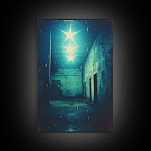 Carregar imagem no visualizador da galeria, Abandoned Building, Spooky Art Print, Horror Home Decor, Canvas Print, Wall Hanging, Portrait Art, Anniversary Gift, Tiny House Decor
