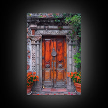 Load image into Gallery viewer, Change345 Colorful Indian Architecture Canvas Print, Traditional Art if India, Photography Print, Indian Wall Art, Living Room Decor
