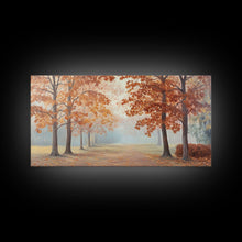 Load image into Gallery viewer, Elegant Christmas party with guests in formal attire by a Christmas tree Framed Canvas Print, holiday wall art for classy Christmas decor
