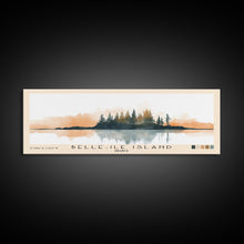 Load image into Gallery viewer, Belle-Ile Island, France Watercolor Beach Print, Vacation Gift, France Wall Art, Beach Painting, Beach Decor, Beach Painting
