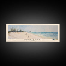 Load image into Gallery viewer, Cove Beach, Bahamas Watercolor Beach Print, Vacation Gift, Bahamas Wall Art, Beach Painting, Beach Decor, Beach Painting
