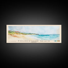 Load image into Gallery viewer, Folkestone Beach, Barbados Watercolor Beach Print, Vacation Gift, Barbados Wall Art, Beach Painting, Beach Decor, Beach Painting
