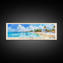 Cargar imagen en el visor de la galería, Junkanoo Beach, Bahamas Watercolor Print, Vacation Gift, Bahamas Wall Art, Beach Painting, Beach Decor, Beach Or Lakehouse Art
