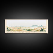 Load image into Gallery viewer, Mui Ne, Vietnam Watercolor Print, Vacation Gift, Vietnam Wall Art, Beach Painting, Beach Decor, Large Wall Art, Wood Frame Art
