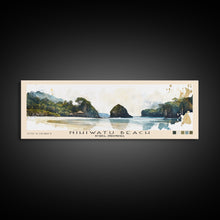 Load image into Gallery viewer, Nihiwatu Beach, Sumba, Indonesia Watercolor Print, Vacation Gift, Sumba, Indonesia Wall Art, Beach Painting, Beach Decor, Beach Or Lakehouse Art
