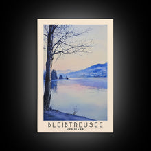 Load image into Gallery viewer, Bleibtreusee, Germany Watercolor Beach Print, Vacation Gift, Germany Wall Art, Beach Painting, Beach Decor, Beach Painting
