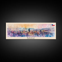 Carregar imagem no visualizador da galeria, Brno CzechRepublic art Travel Print Wall Art, Panoramic City Art, Travel Art, Wall Decor, Vacation Gift, Framed Canvas Print Or Metal Art
