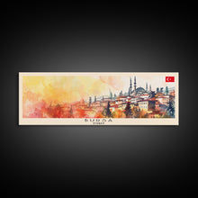 Carregar imagem no visualizador da galeria, Bursa Turkey Travel Print Wall Art, Panoramic City Art, Travel Art, Wall Decor, Vacation Gift, Framed Canvas Print Or Metal Art
