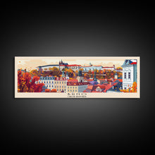 Carregar imagem no visualizador da galeria, Brno CzechRepublic art Travel Print Wall Art, Panoramic City Art, Travel Art, Wall Decor, Vacation Gift, Framed Canvas Print Or Metal Art
